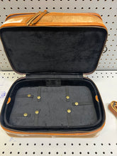 Load image into Gallery viewer, Triple Decker Jewelry Case (brown) 2 removable squash blossom trays