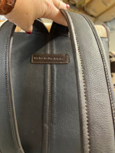 Load image into Gallery viewer, Large Brown/white cowhide backpack
