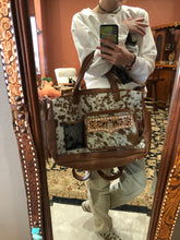 Load image into Gallery viewer, Cowhide Diaper Bag