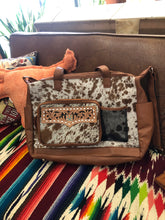 Load image into Gallery viewer, Cowhide Diaper Bag