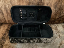 Load image into Gallery viewer, Black tooled leather/cowhide mini plus - wholesale