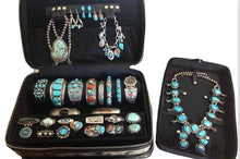 Load image into Gallery viewer, Black Double Decker jewelry case - wholesale