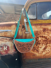 Load image into Gallery viewer, Turquoise Cowgirl bumbag