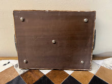 Load image into Gallery viewer, Large cowhide tray, brown
