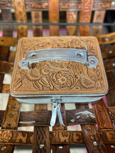 Load image into Gallery viewer, “Sterling” travel jewelry case, silver
