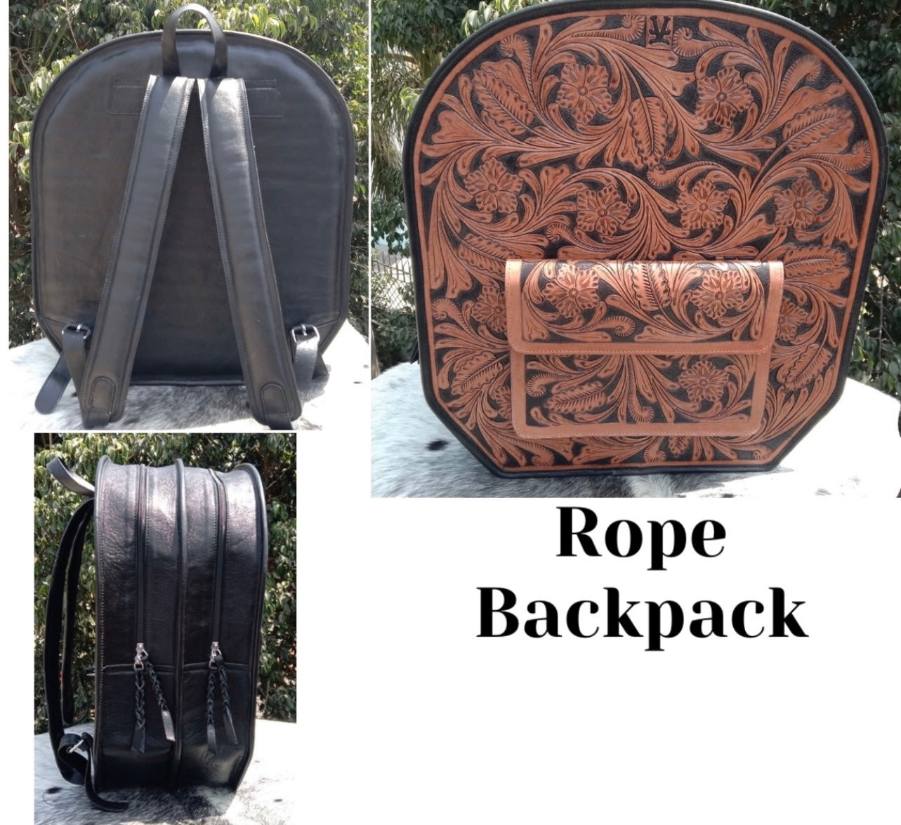 Rope backpack – Vintage Cowgirl Cases