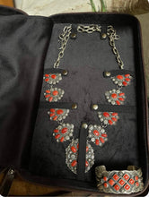 Load image into Gallery viewer, Black Squash Blossom/necklace case - wholesale
