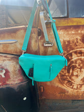 Load image into Gallery viewer, Turquoise Cowgirl bumbag
