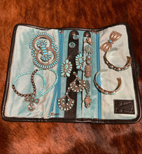 Load image into Gallery viewer, Hair on cowhide Hottamollie jewelry clutch
